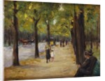 In the Tiergarten, Berlin, c.1920 by Max Liebermann