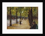 In the Tiergarten, Berlin, c.1920 by Max Liebermann