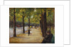 In the Tiergarten, Berlin, c.1920 by Max Liebermann