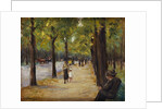 In the Tiergarten, Berlin, c.1920 by Max Liebermann