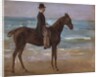 A Rider on the Shore by Max Liebermann