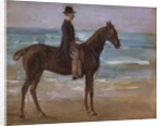 A Rider on the Shore by Max Liebermann