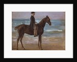 A Rider on the Shore by Max Liebermann