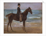 A Rider on the Shore by Max Liebermann