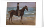 A Rider on the Shore by Max Liebermann
