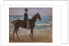 A Rider on the Shore by Max Liebermann