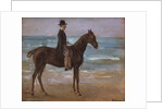 A Rider on the Shore by Max Liebermann