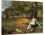 The Cider Orchard, 1890 by Macbeth Robert Walker