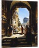 At the Entrance to the Temple Mount, Jerusalem, 1886 by Gustave Bauernfeind