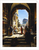 At the Entrance to the Temple Mount, Jerusalem, 1886 by Gustave Bauernfeind