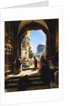 At the Entrance to the Temple Mount, Jerusalem, 1886 by Gustave Bauernfeind