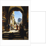 At the Entrance to the Temple Mount, Jerusalem, 1886 by Gustave Bauernfeind