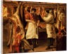 The Butcher's Shop by Annibale Carracci