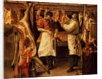 The Butcher's Shop by Annibale Carracci