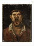 A Peasant Man Shouting by Annibale Carracci