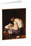 A Girl Reading by Alexei Alexevich Harlamoff
