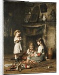 Blowing Bubbles by Alexei Alexevich Harlamoff