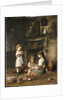 Blowing Bubbles by Alexei Alexevich Harlamoff
