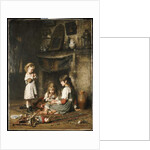 Blowing Bubbles by Alexei Alexevich Harlamoff