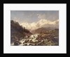 Koenigspitze-Tirol, 1877 by Franz Richard Unterberger