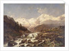 Koenigspitze-Tirol, 1877 by Franz Richard Unterberger