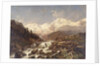 Koenigspitze-Tirol, 1877 by Franz Richard Unterberger