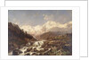 Koenigspitze-Tirol, 1877 by Franz Richard Unterberger