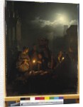 Night Market in Antwerp by Petrus van Schendel