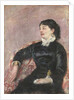 Portrait of an Italian Lady by Mary Stevenson Cassatt