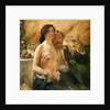 Self Portrait with Nude Woman and Glass, 1902 by Lovis Corinth