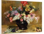 Amaryllis, Lilac and Tulips, 1911 by Lovis Corinth