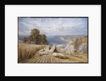 Harvesting on the South Coast, 1869 by Edmund George Warren