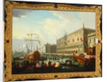 The Bacino di San Marco, Venice, with the Carnival by Joseph F. Ellis