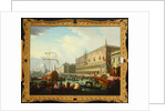 The Bacino di San Marco, Venice, with the Carnival by Joseph F. Ellis