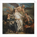 Time unveiling Truth, 1733 by Jean Francois de Troy
