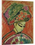 Girl in Turban, 1910 by Alexej von Jawlensky