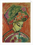 Girl in Turban, 1910 by Alexej von Jawlensky