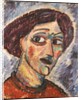 Geneigter Kopf, c.1913 by Alexej von Jawlensky