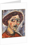 Geneigter Kopf, c.1913 by Alexej von Jawlensky