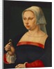 Portrait of a Lady holding a Ring by Jan van Scorel
