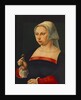 Portrait of a Lady holding a Ring by Jan van Scorel