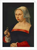 Portrait of a Lady holding a Ring by Jan van Scorel