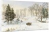 Winter on Ravensdale Road, Hastings-on-Hudson, 1890 by Jasper Francis Cropsey