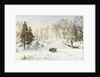 Winter on Ravensdale Road, Hastings-on-Hudson, 1890 by Jasper Francis Cropsey