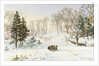 Winter on Ravensdale Road, Hastings-on-Hudson, 1890 by Jasper Francis Cropsey