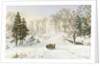 Winter on Ravensdale Road, Hastings-on-Hudson, 1890 by Jasper Francis Cropsey