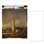 Shot Tower, 1845 by Jasper Francis Cropsey