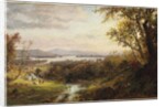 View of the Hudson, 1883 by Jasper Francis Cropsey