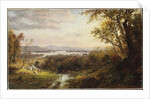 View of the Hudson, 1883 by Jasper Francis Cropsey