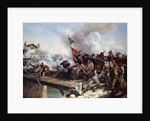 The Battle of Pont d'Arcole, 1826 by Emile Jean Horace Vernet